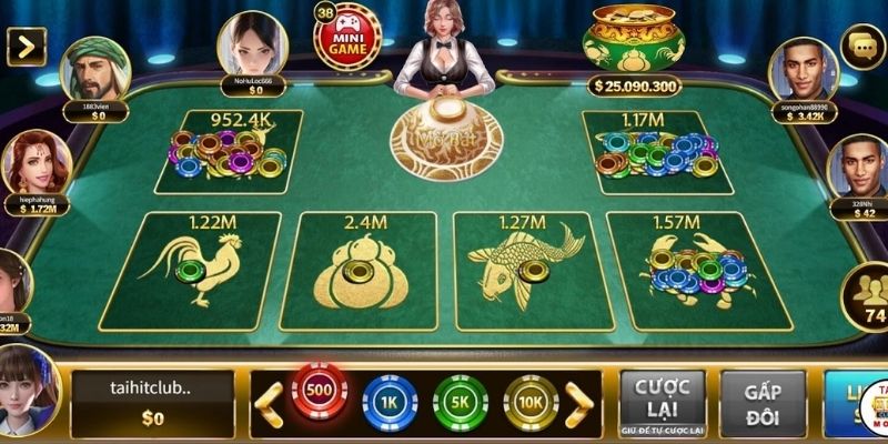 Bí kíp chinh phục game bầu cua